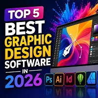 Top 5 Best Graphic Design Software in 2026 (Free and Professional Tools)