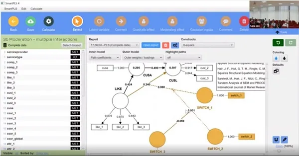 SmartPLS for Windows