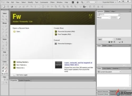 Download Adobe Fireworks CS6 Portable Free