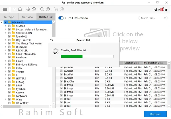 Stellar Data Recovery Professional