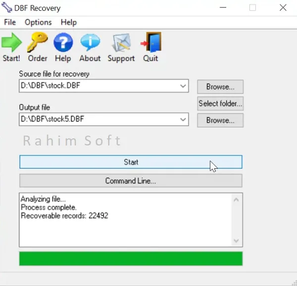 DBF Recovery 4.74 Free Download
