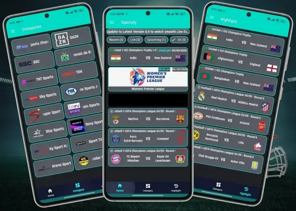Sportzfy Free Download For Andriod