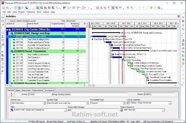 Download Primavera P6 Professional 24.12 free 32-64 bit