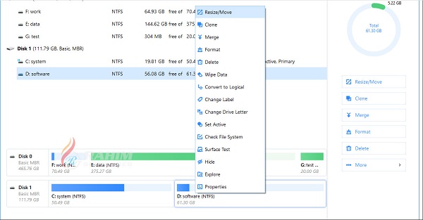 Portable Easeus Partition