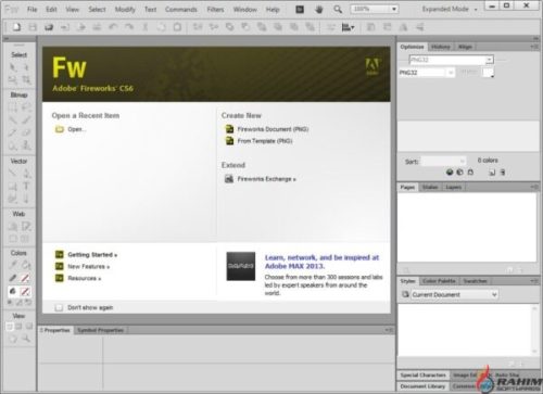 Download Adobe Fireworks CS6 Portable Free