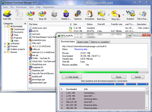 Internet Download Manager free